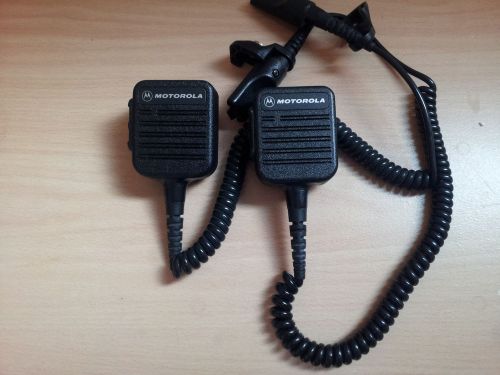 2x MOTOROLA Saber or Astro Speaker Microphones. NMN6128C
