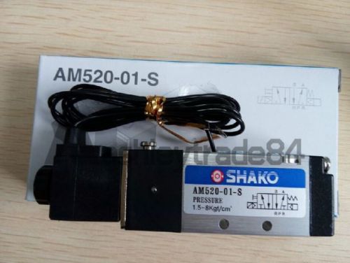 New SHAKO AM520-01-S AC220V Electromagnetic Valve
