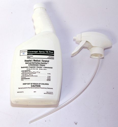 Steris Coverage Spray TB Plus Medical Hard/Soft Surface Sanitizer 24 oz 1629-B4