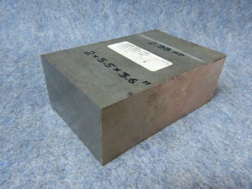 Titanium Plate - Flat Bar Ti-6Al-4V (2&#039;&#039;x5.5&#039;&#039;x3.6&#039;&#039;), 2.98 kg., grade 5