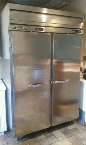 Beverage air refrigerator freezer combo Comercial size restaurant equipment ss