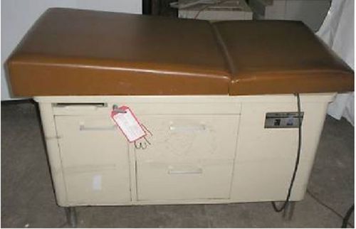 Hamilton Exam Table W Drawers Tatoo Medical Dental