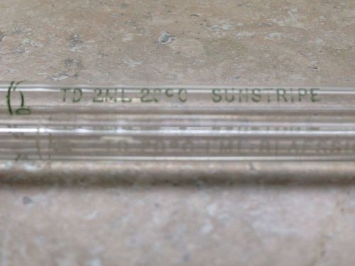 1ml -2ml Serological Glass Pipette Lot Of (24) 12-1ml &amp;12-2ml Blaessig Glass New