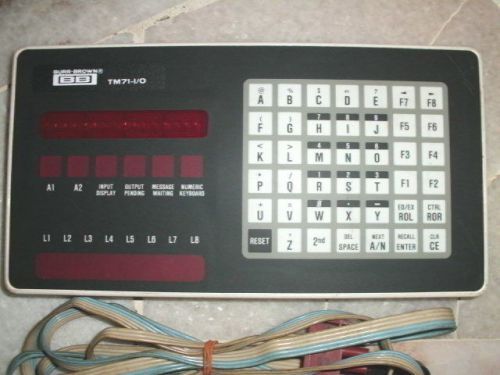 BURR BROWN TM 71-I/O MICRO TERMINA