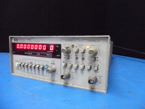 Hp 5316b 100mhz universal counter -  powers on for sale