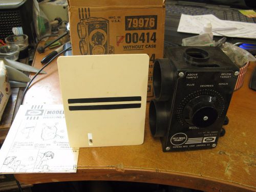 Vintage hoppy surveying model g2 split image transit w/ box &amp; instructions for sale