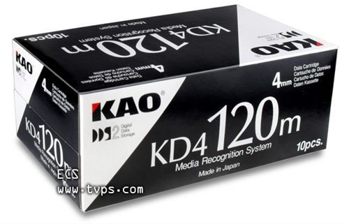 KAO KD4 120m DDS2 4mm Data Cartridge