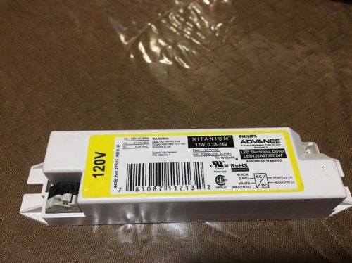 Lot Of 10 Led Driver Philips Advance 120V 17W 0.7A-24V LED120A0700C24F