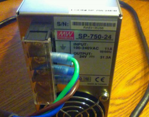 MEAN WELL SP-750-24 DC24V 31.3A Power Supply  - Working Pull