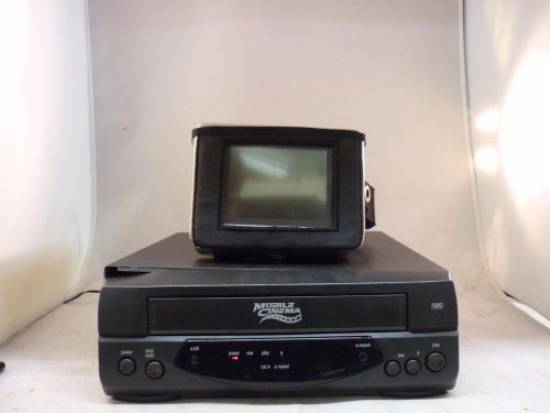 Portable VCR Mobile Cinema SteelHorse Automotive VHS Player