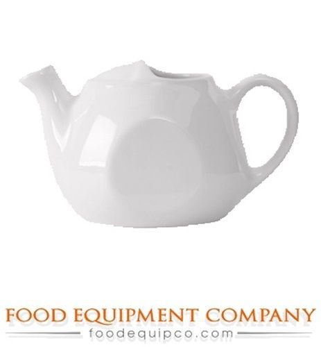 Tuxton BWT-1601 Teapot 16 oz. without lid TuxCare®© DuraTux®© white - Case of 12