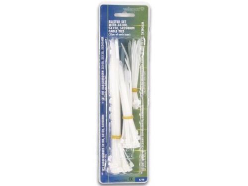 Velleman k/tf 75 pc cable ties in blister pack for sale