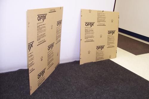 Optix Clear Acrylic Sheet 24&#034; x 24&#034; .118 thick