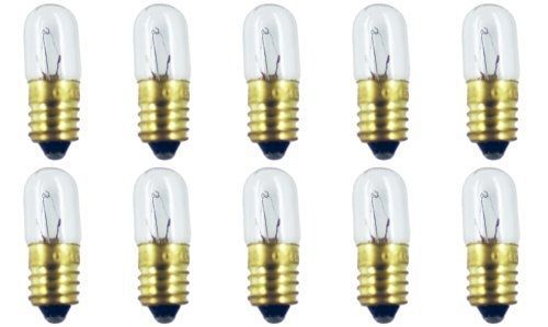 CEC Industries #1487 Bulbs, 14 V, 2.8 W, E10 Base, T-3.25 shape (Box of 10)