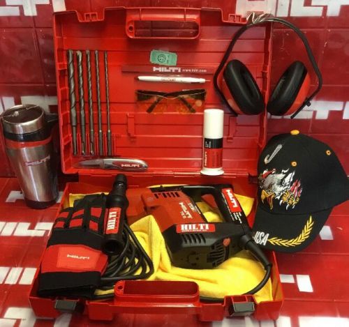 HILTI TE 5 HAMMER DRILL, L@@K, FREE SETS OF DRILL BITS AND EXTRAS, FAST SHIPPING