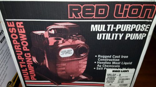 RED LION MULTI PURPOSE UTILITY PUMP, 5RLGF-8