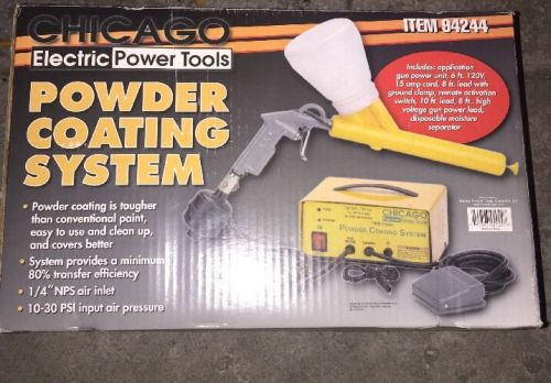 NEW COMPLETE POWDER COATING SYSTEM PAINT GUN COAT KIT 10-30 PSI