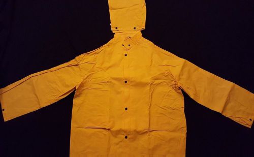 Durawear nonconductive pvc rain jacket  size large for sale