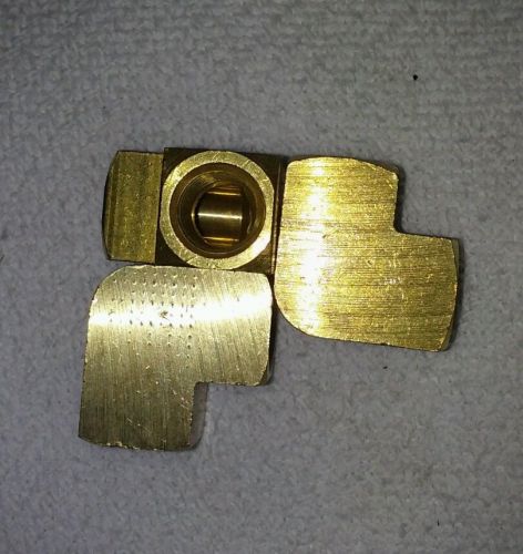 Brass Fittings: Extruded 90 Elbow Female Pipe Size 1/4&#034; FPT