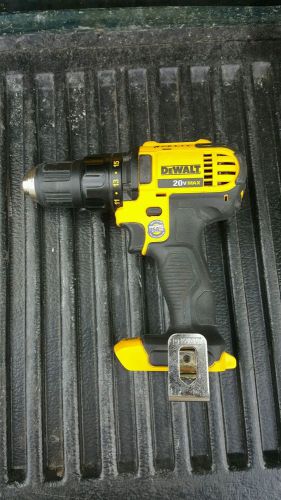 Dewalt 20-Volt Max Lithium-ion Cordless Compact drill/driver, tool only