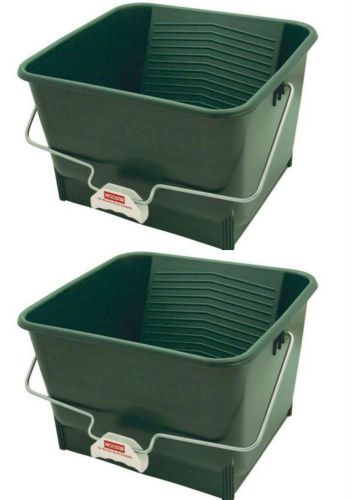Wooster 2 Pack 4-gal. Polypropylene Bucket Painter Tool Paint Container Painting