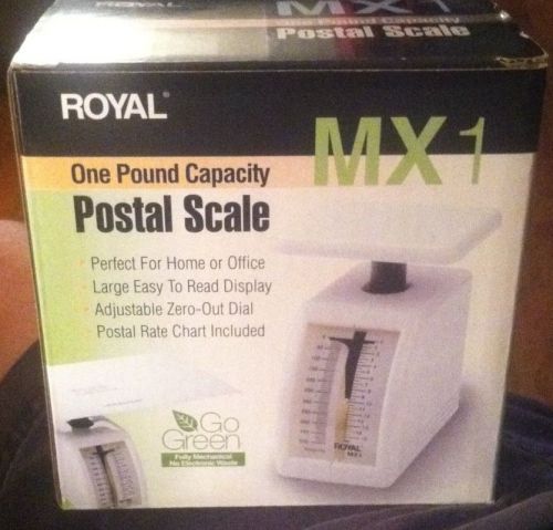 Postal Scale - One Pound Capacity New in box. FREE SHIPPING.