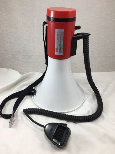 GALLS STREET THUNDER MEGAPHONE WITH SIREN PA SYSTEM HANDHELD MICROPHONE LOUD!
