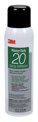 3M (20) Heavy Duty 20 Spray Adhesive Clear, Net Wt 13.8 oz