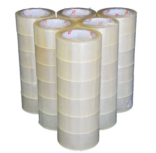 36 Rolls Clear Packaging Shipping Tape 2&#034; x 110 YDS
