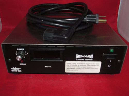 Sono-Tek Broadband Ultrasonic Generator P/N# 06-05108