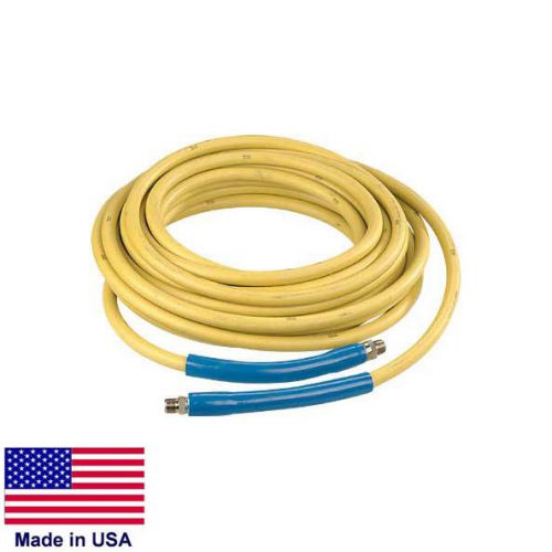 PRESSURE WASHER HOSE ASSEMBLY - 3/8&#034; - 4000 PSI Rated - 50 Ft - Quick Couplers