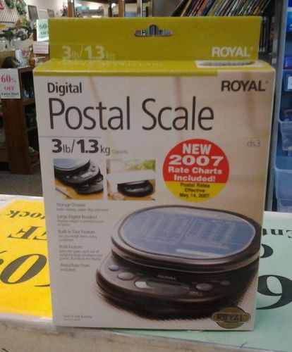 Royal Digital Postal Scale - 3 lb. - BRAND NEW
