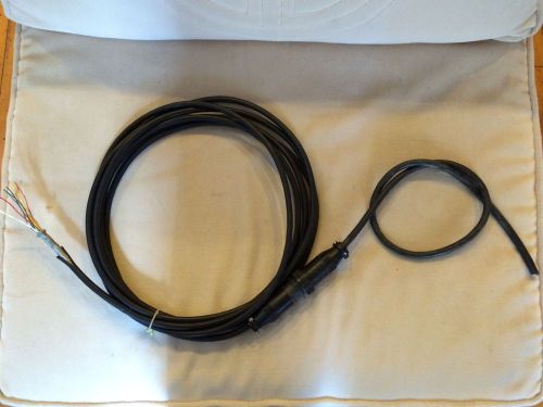 CABLE ASSEMBLY AMP 206037-1 MALE AND FEMALE CONNECTORS NOS