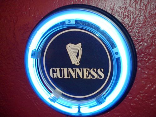 *** Guinness Irish Stout Vintage Style Beer Bar Tavern Neon Advertising Sign