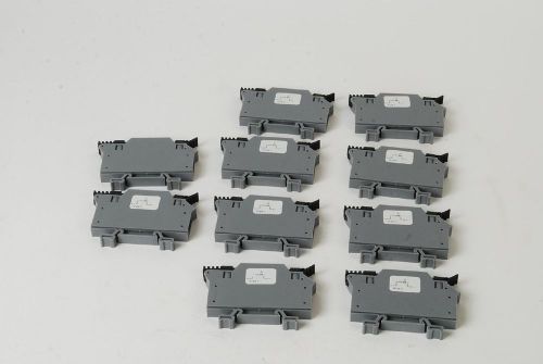 NEW Lot of 10 Dinnectors S 10H Euro S10-5H 750V 600V NOS 43480 H