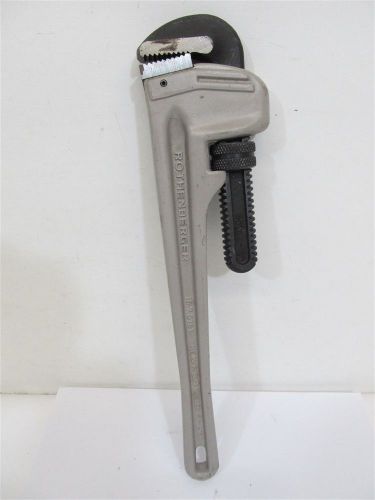 Rothenberger 70161, 18&#034; Heavy Duty Aluminum Pipe Wrench, 2-1/2&#034; Capacity
