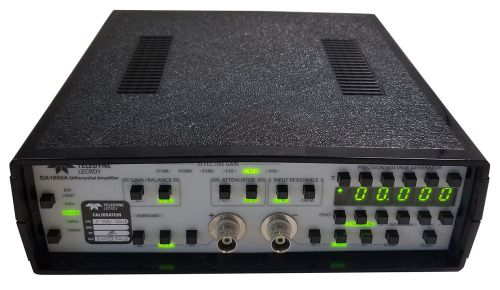 Lecroy da1855a 1 ch, 100 mhz differential amplifier w/ precision voltage source for sale