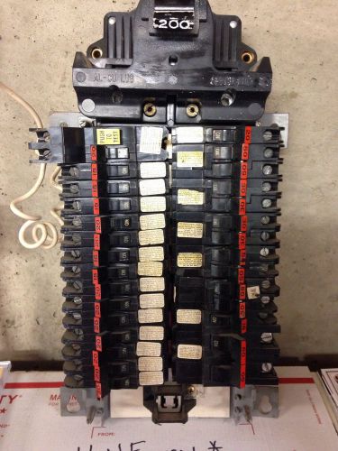 200 Amp Federal Pacific Main Breaker With Bus Bars And Misc Breakers