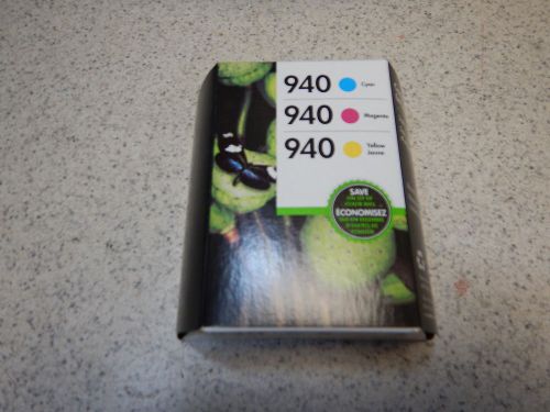 HP 940 - COLOR COMBO TRI PACK INK CARTRIDGE CN065FN_BRAND NEW_ EXP 08/2018