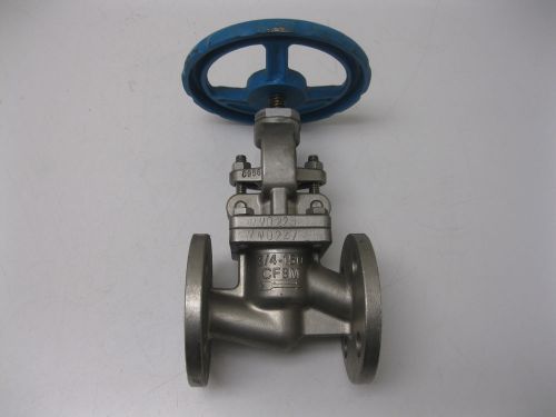3/4&#034; 150# williams ss flanged s152f6-316 globe valve new z27 (1836) for sale