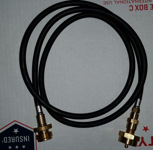 Propane torch and appliance extension hose, high flow, super flexible, 5 foot for sale