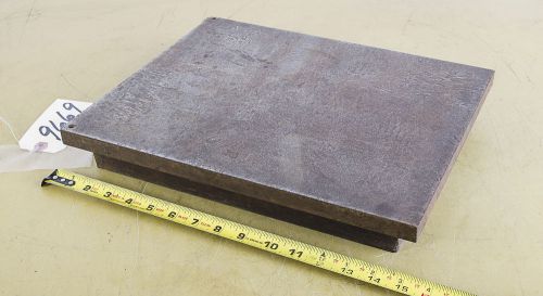 Surface Plate; Cast Steel; 15&#034;x12&#034; (CTAM 9669)