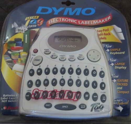 DYMO Esselte Letra Tag QX50 Label Maker NEW!