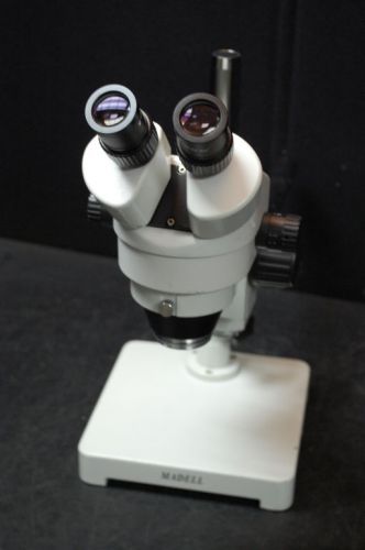 Madell AMScope Stereo Zoom Microscope with Boomstand