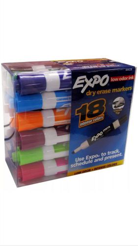 Expo Dry Erase Chisel Tip Markers Assorted 18pk