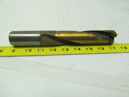 1.171&#034; tin coated carbide tipped coolant thru drill bit for sale