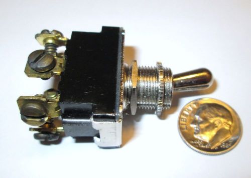 STANDARD TOGGLE SWITCH DPDT ON-ON 2-POSITIONS SCREW TERMS.  NOS  1 PCS