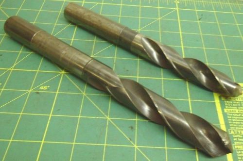 STRAIGHT SHANK TWIST DRILLS 7/8 BUTTERFIELD AND 15/16 (LOT OF 2) #52437