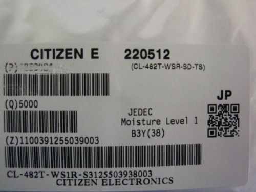 5000 PCS CITIZEN CL-482T-WSR-SD-TS LEDS