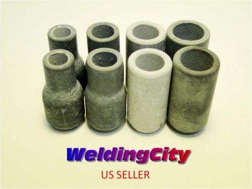 8-PK Silicon Nitride Cups 13N08 13N09 13N10 13N11 for TIG Welding Torch 9 and 20